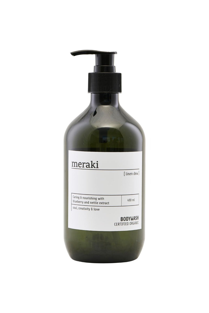 Meraki kropssæbe, Linen dew - 490 ml. - Bahne